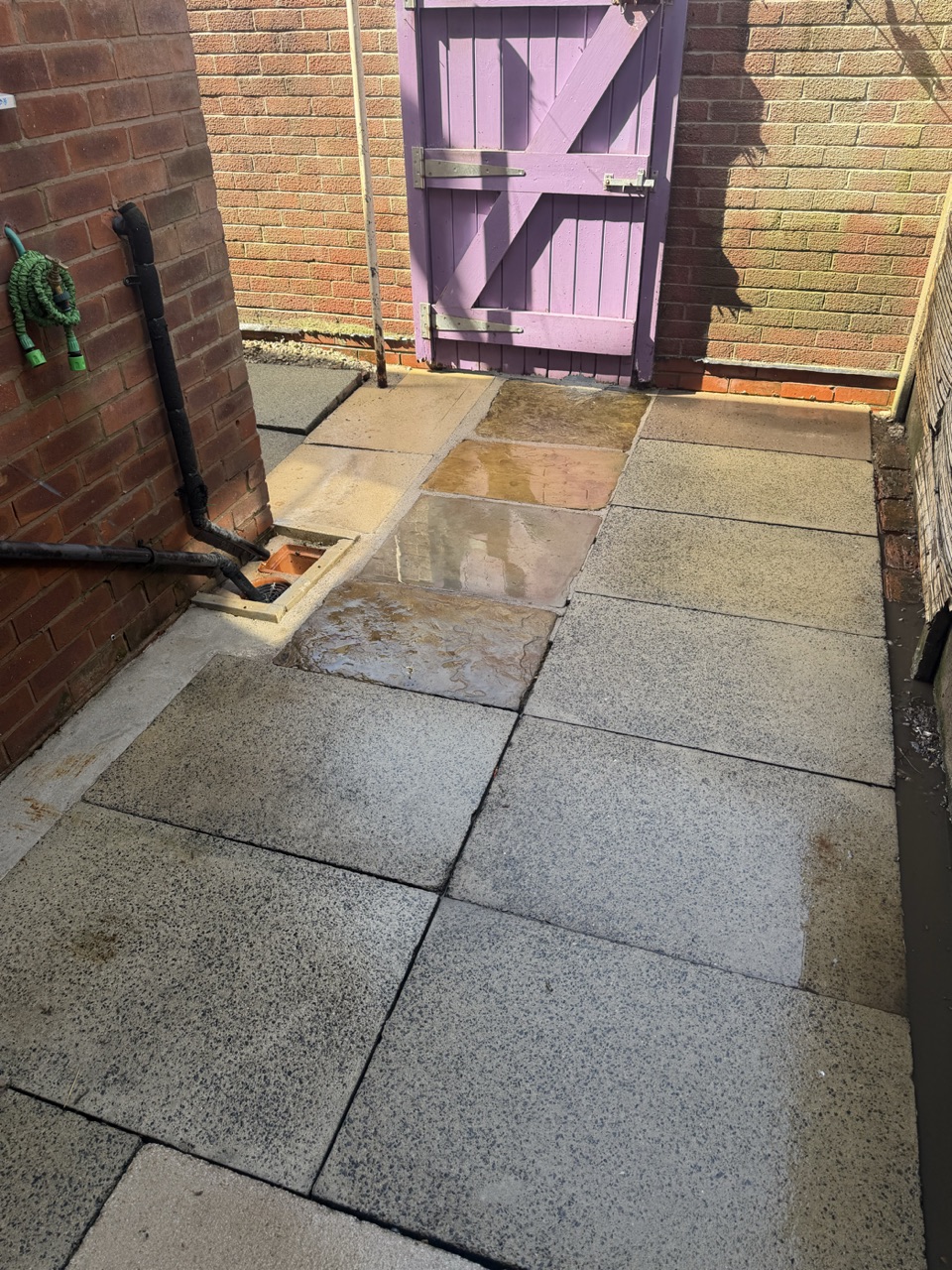 Flagstones restored by DR Elite